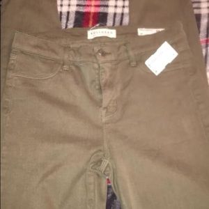 Bull head jeans. (Navy green)